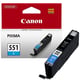 Afbeelding van Canon CLI-551C inktcartridge cyaan (origineel)