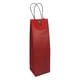Papieren wijnflestas met sluiting | 100 x 360 mm | rood | 10 stuks | PAA269878