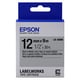 Afbeelding van Epson LK-4SBM tape zwart op metallic zilver 12mm (origineel)