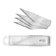 Westcott AC-E84011 reservemesje | scalpelmes | nummer 11 | 10 stuks | WESAC-E84011