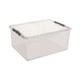 Sunware Q-line opbergdoos | transparant | 120 liter (tweede kans) | TK-SUN83300609