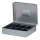 Maul 5611495 stalen geldkist | metaal | zilver | met slot | MAU5611495