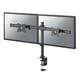Neomounts FPMA-DCB100DBLACK duo monitorarm | 2 monitoren | 10 - 27 inch | zwart | tot 10 kg | NEOFPMA-DCB100DBLACK