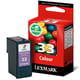 Afbeelding van Lexmark 18CX033 nr. 33 inktcartridge kleur (origineel)