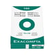 Exacompta 13801X systeemkaart | gelinieerd | wit | 75 x 125 mm | 100 stuks | EXA13801X