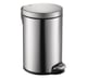 Afbeelding van EKO Serene vuilnisbak | staal/aluminium | mat RVS | 8 liter