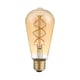 Q-Nomic E27 spiraal LED-gloeilamp | DIMBAAR | 5W | ST64 glas | QNLED01201