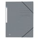 Oxford 400116327 Top File+ elastomap | A4 | 3-klepsmap | karton | grijs | 200 vel | OXF400116327