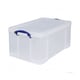 Really Useful Box opbergdoos | polypropyleen | transparant | 64 liter | UB64LC