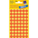Avery Zweckform 3147 markeringspunten | 12 mm | lichtrood | 270 etiketten | AVE3147