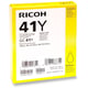 Afbeelding van Ricoh GC-41Y gelcartridge geel hoge capaciteit (origineel)