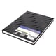 Kangaro K-5585 dummyboek hardcover | A5 | zwart | gebonden | 80 vel | KANK-5585