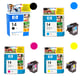 Afbeelding van HP bundel 14 (492X)  (black+ cyan+ magenta+ yellow)