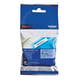 Afbeelding van Brother M-K521BZ tape zwart op blauw 9mm x 8m (origineel)