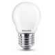 Afbeelding van Philips E27 LED-lamp | 6.5W (60W) | warm wit | mat | kogelmodel