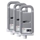 Afbeelding van Canon PFI-703BK inktcartridge zwart hoge capaciteit 3 stuks (origineel)