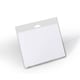 Afbeelding van Durable 813519 gesloten naambadge zonder textielkoord | transparant | 20 stuks