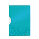 Leitz 4185 WOW colorclip map | ijsblauw metallic | LEI41850051