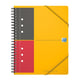 Oxford 100103453 International Meetingbook | A5 | gelinieerd | oranje | 4-gaats | 80 vel | OXF100103453