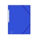 Oxford 400126439 elastomap | A4 | karton | blauw | 10 stuks | OXF400126439