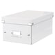 Afbeelding van Leitz 6042 WOW DVD opberg box | PP gelamineerd hardboard | wit