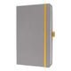 Sigel SI-LS101 Linescape notitieboek | A5 | gelinieerd | 80 gr. | 88 vel | licht grijs | SIGSI-LS101