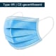 Mondkapjes type IIR | CE-gecertificeerd | 3-laags | 50 stuks | ST-MOND50typeIIR
