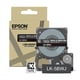 Afbeelding van Epson LK-5BWJ matte tape wit op zwart 18 mm (origineel)