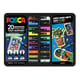 POSCA PC-1MC/PC-3M/PC-5M Pop Colours verfmarkerset | 0,7 – 2,5 mm | 20 stuks | POSMPOSCA/20015
