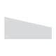 Kangaro scheidingsstrook trapezium | grijs | 240 x 105 / 60mm | 100 stuks | KAN0707010TR
