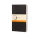 Moleskine large schriften | gelinieerd | zwart | 80 vel | 3 stuks | MOLIMQP316