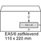Raadhuis dienstenvelop  | zelfklevend | EA5/6 | 110x220mm | 200 stuks | RD-402530-200
