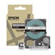 Afbeelding van Epson LK-4TWJ matte tape wit op transparant 12 mm (origineel)