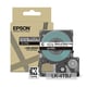 Afbeelding van Epson LK-4TBJ matte tape zwart op transparant 12 mm (origineel)