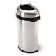 Simplehuman halfronde afvalbak | Code P | zilver | 60 liter | SI699NA3459