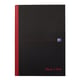 Afbeelding van Oxford 400047606 Black ’n Red gebonden boek | A4 | gelinieerd | 90gr. | 96 vel