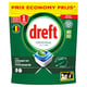 Dreft All-in-One vaatwastabletten | Original | 41 tabs | QC-DR-06275