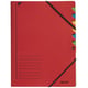 Afbeelding van Leitz sorteermap | rood | 7 tabs