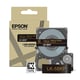 Afbeelding van Epson LK-5BKP tape goud op metallic zwart 18 mm (origineel)