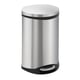 EKO Shell Bin pedaalemmer | zilver | 18 liter | EK240NA0279