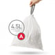 Simplehuman vuilniszakken | met trekband | code A | 4.5 liter | 30 stuks | SI699NA3115