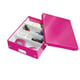 Afbeelding van Leitz 6058 WOW medium sorteerdoos | polypropyleen | roze
