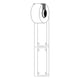Afbeelding van Brady M6-25x75-B7598-WT polyurethaan tags wit | 25 mm x 75 mm (origineel)