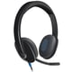 Logitech H540 headset | bekabeld | USB | zwart | LOG981-000480