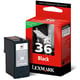 Afbeelding van Lexmark 18C2130 nr. 36 inktcartridge zwart (origineel)