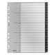 Afbeelding van Leitz Recycle indexen | A4 | plastic | A-Z tabs | 11-gaats | 20 tabs