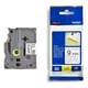 Afbeelding van Brother TZe-S121 extra klevend tape zwart op transparant 9mm x 8m (origineel)
