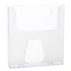 Deflecto DE76401 wandfolderhouder | A4 | polystyreen | transparant | hangend | 1 vak | DE76401
