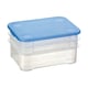 Afbeelding van Sunware Club Cuisine vershoudbakje | kaas/vleeswaren | transparant | blauw