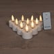 Anna Collection LED Waxinelicht | 3.8 x 5 cm | wit | 3D vlam | 10 stuks | AN861NA5738